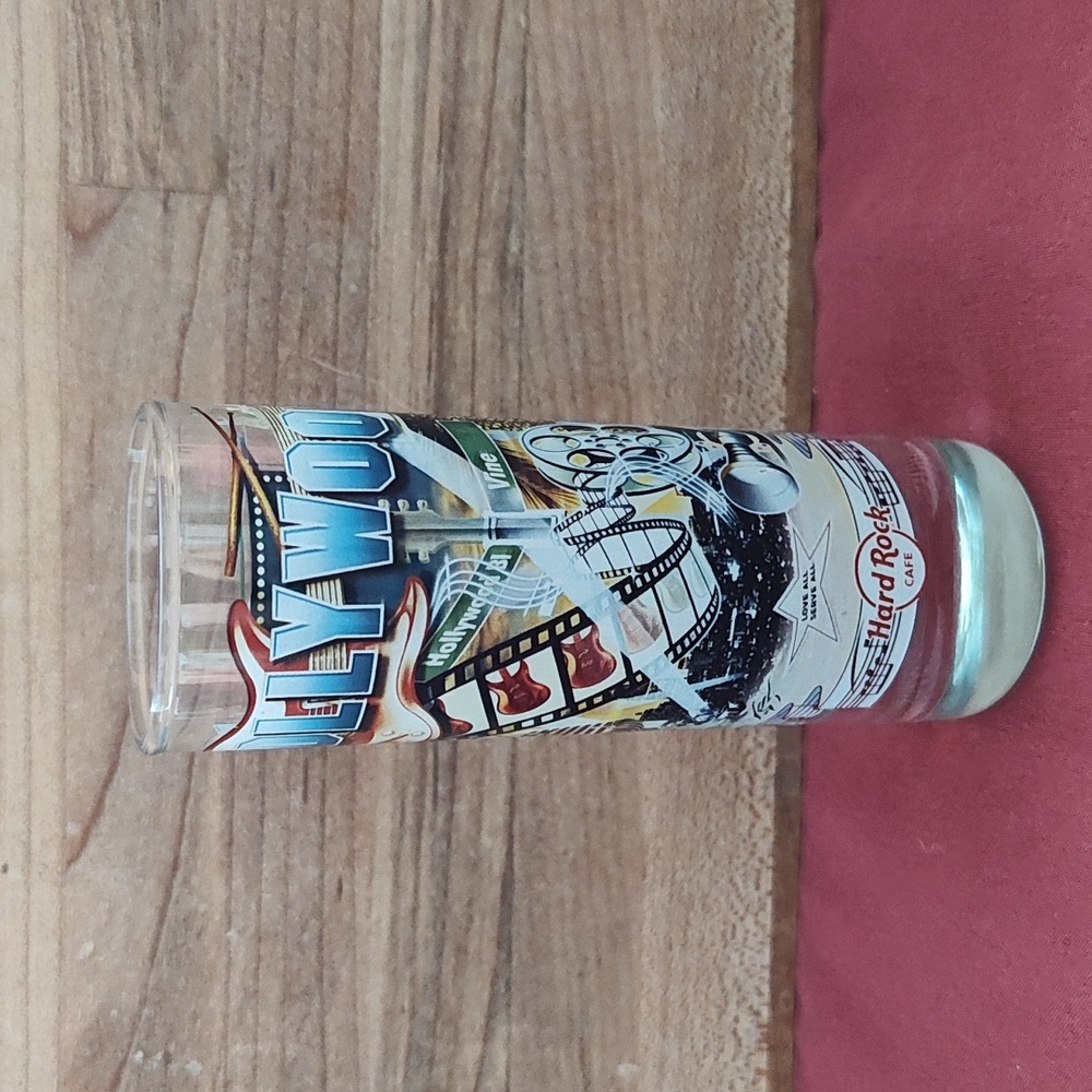 Hard Rock Cafe shot glass Hollywood